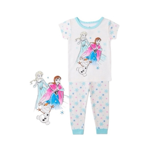 Disney Frozen Elsa And Anna Pajamas - Picture 1 of 6